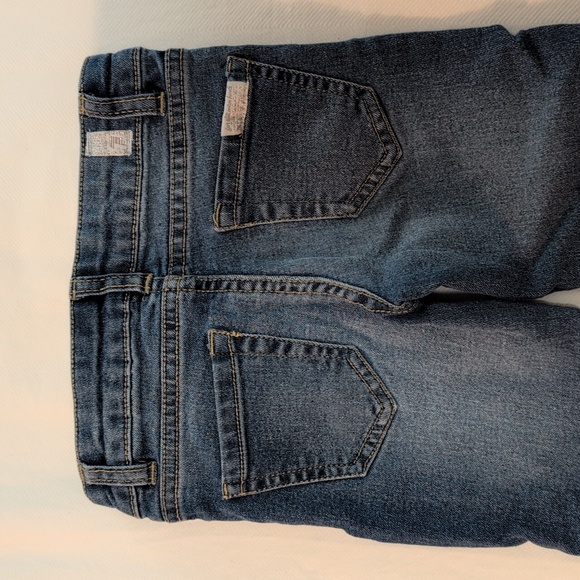 7 for all mankind denim skinny jeans with adjustable waist 3T toddler girls - Picture 8 of 9